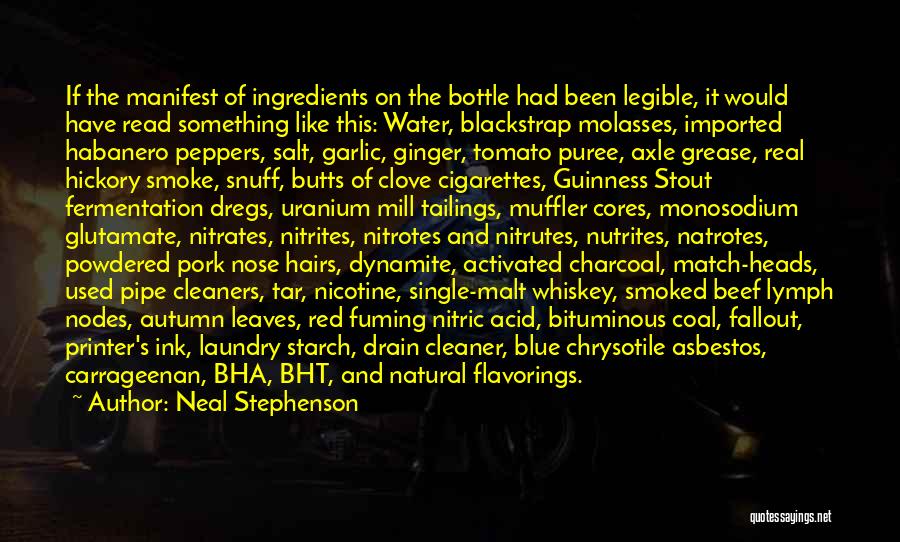 Cleaners Quotes By Neal Stephenson