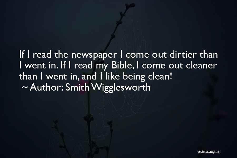 Cleaners Quotes By Smith Wigglesworth