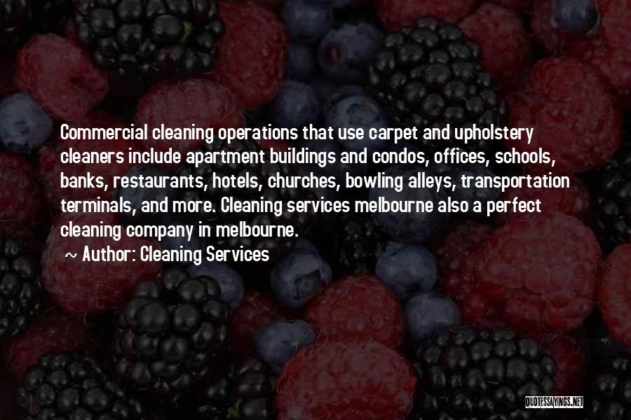 Cleaning Quotes By Cleaning Services