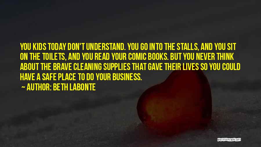 Cleaning Supplies Quotes By Beth Labonte