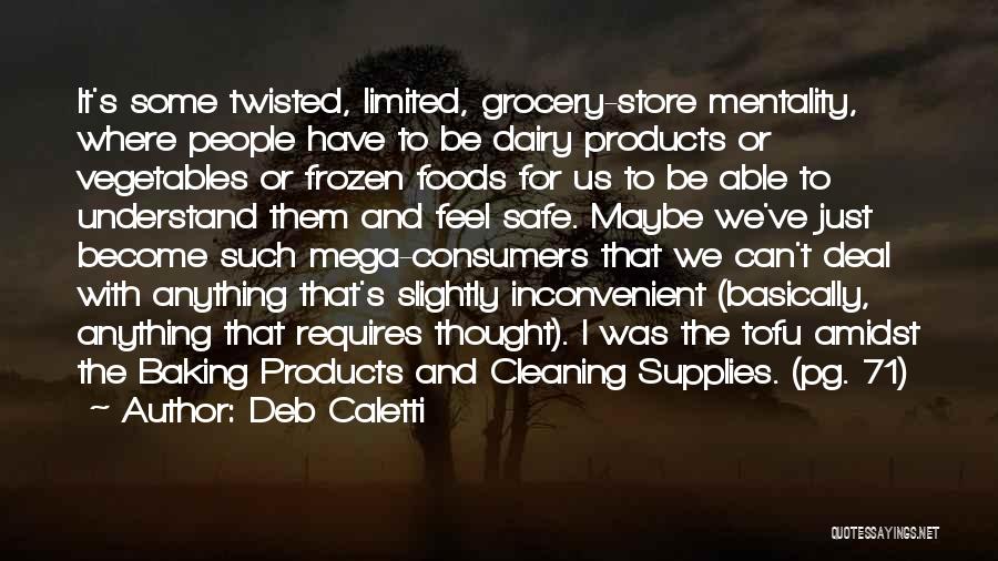 Cleaning Supplies Quotes By Deb Caletti