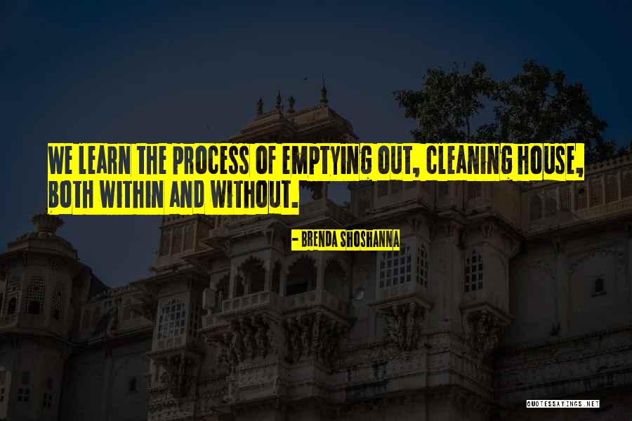 Cleaning The House Quotes By Brenda Shoshanna