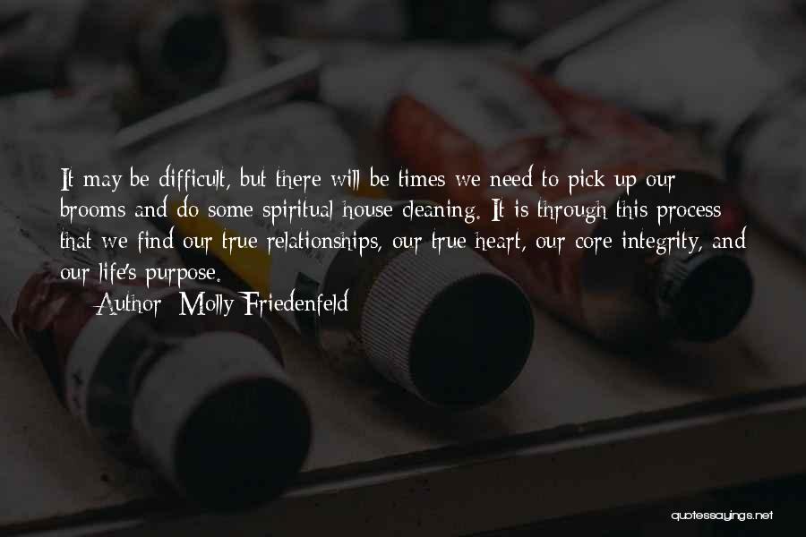 Cleaning Up Life Quotes By Molly Friedenfeld