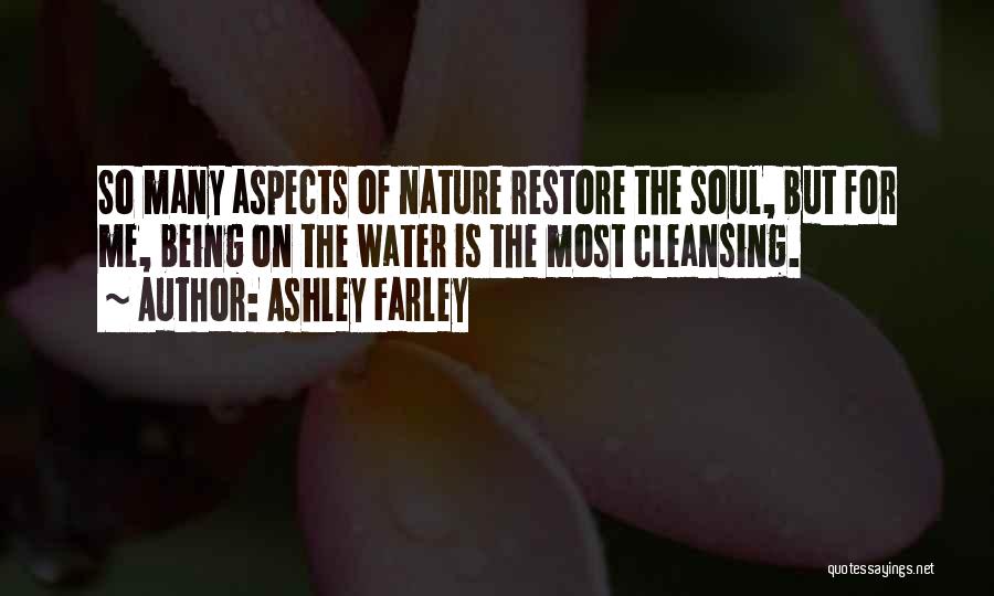 Cleansing The Soul Quotes By Ashley Farley