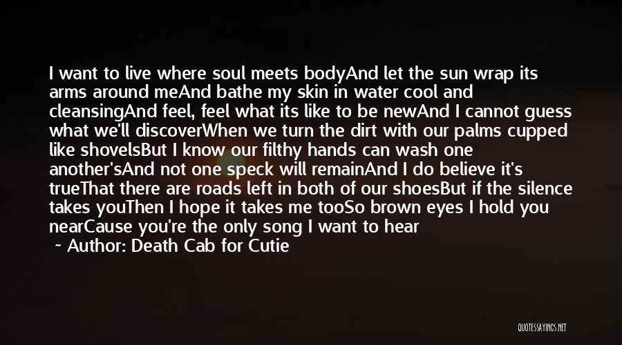 Cleansing The Soul Quotes By Death Cab For Cutie