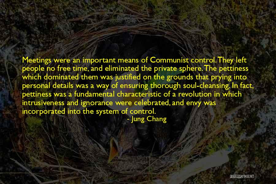 Cleansing Your Soul Quotes By Jung Chang