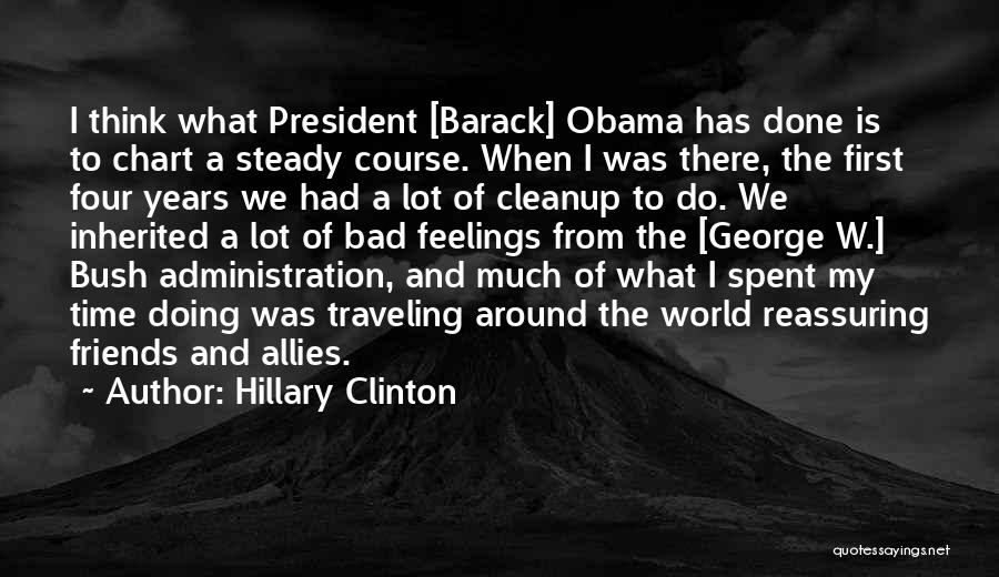 Cleanup Quotes By Hillary Clinton