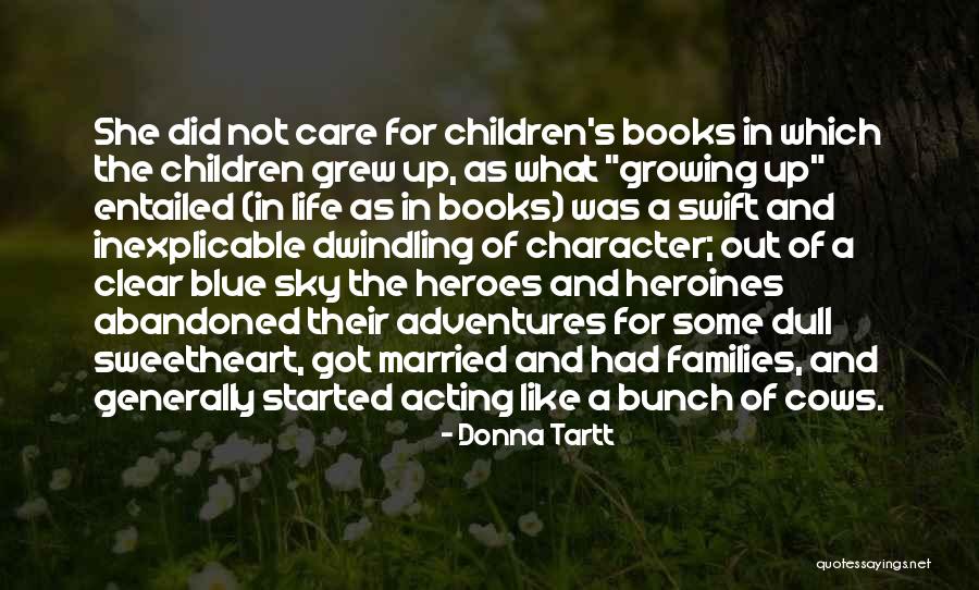 Clear Blue Sky Quotes By Donna Tartt