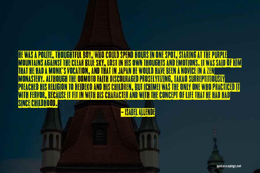 Clear Blue Sky Quotes By Isabel Allende Clear Blue Sky Quotes By Isabel Allende
