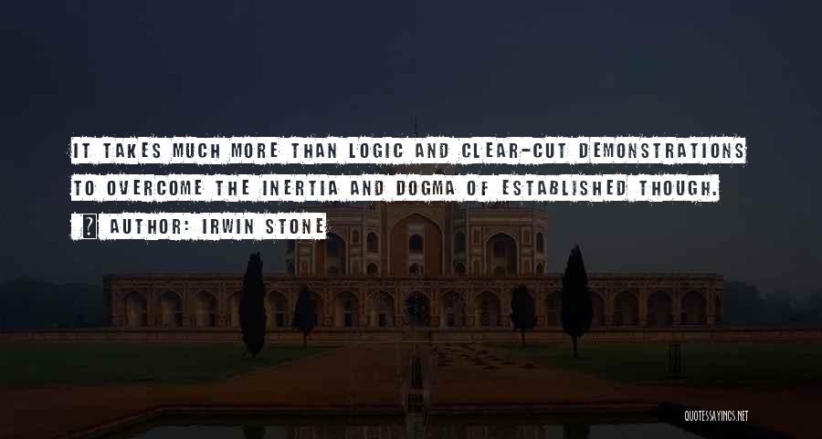 Clear Cut Quotes By Irwin Stone