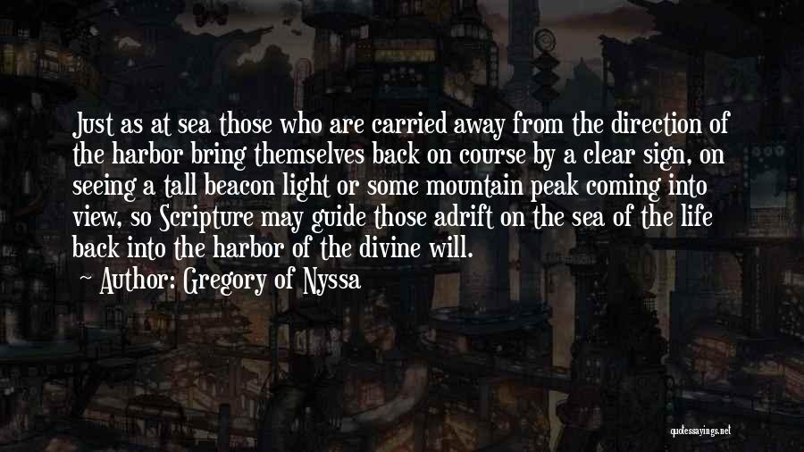 Clear Direction Quotes By Gregory Of Nyssa