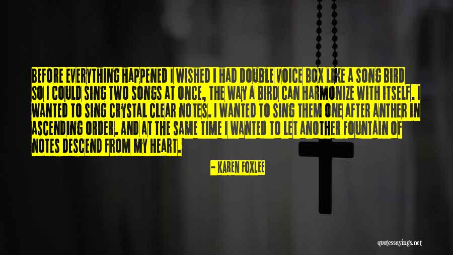 Clear Heart Quotes By Karen Foxlee Clear Heart Quotes By Karen Foxlee