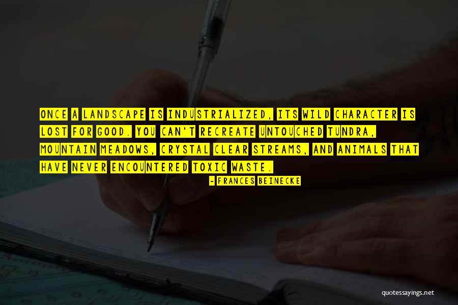 Clear Mountain Quotes By Frances Beinecke Clear Mountain Quotes By Frances Beinecke
