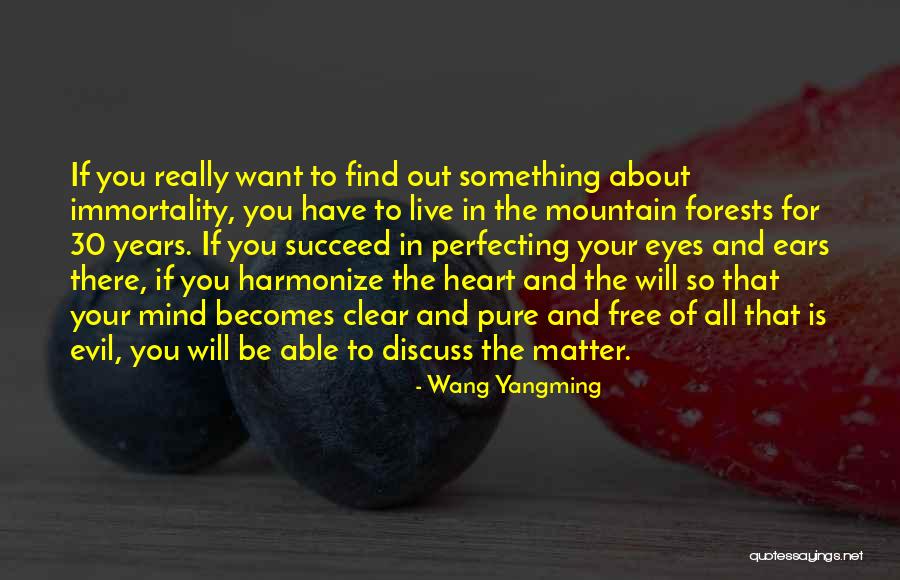 Clear Mountain Quotes By Wang Yangming Clear Mountain Quotes By Wang Yangming