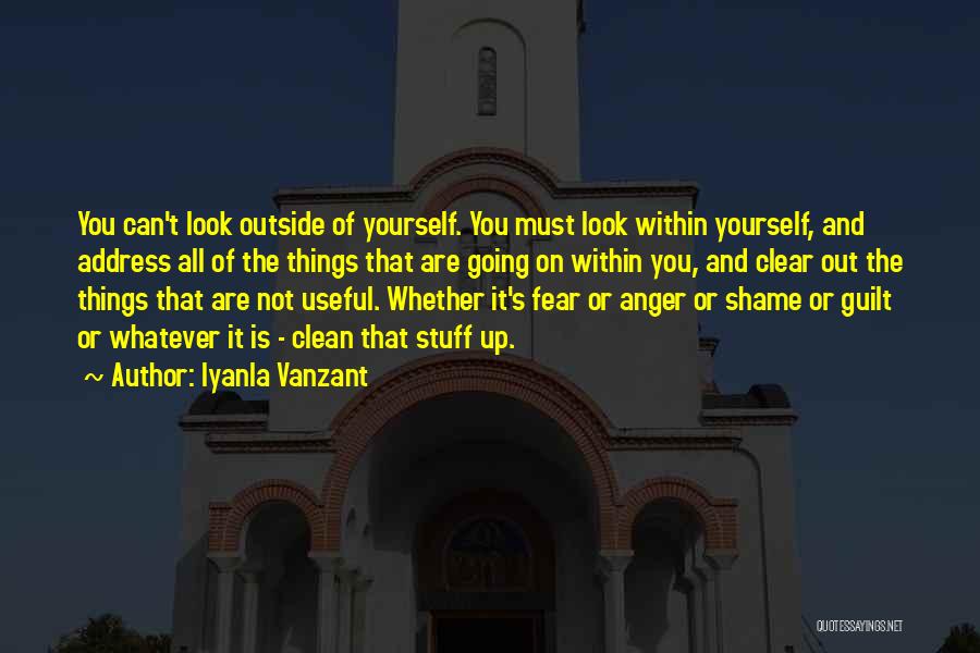 Clear Out Quotes By Iyanla Vanzant