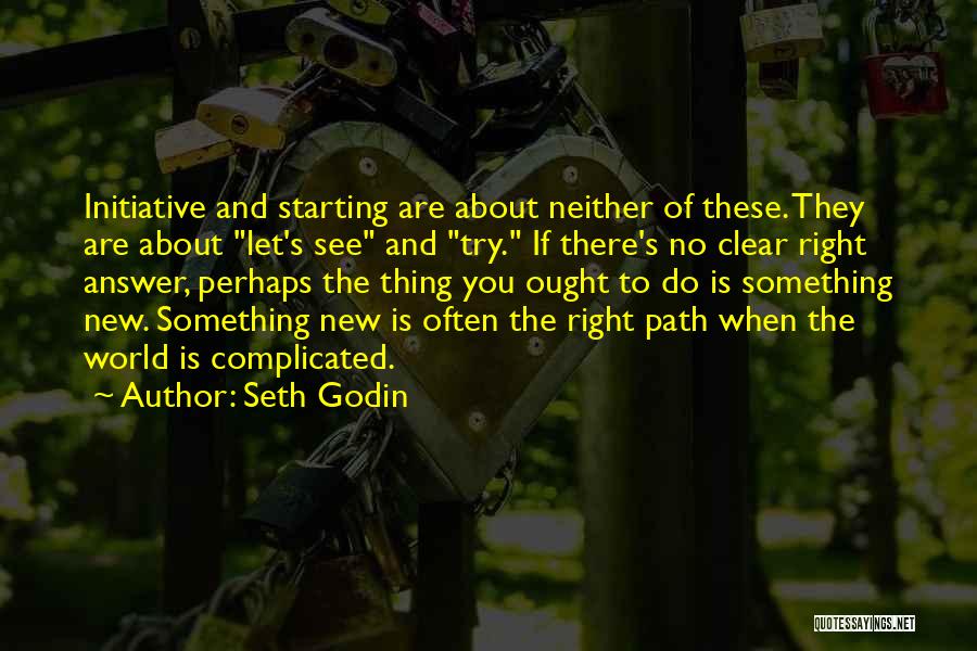 Clear Path Quotes By Seth Godin