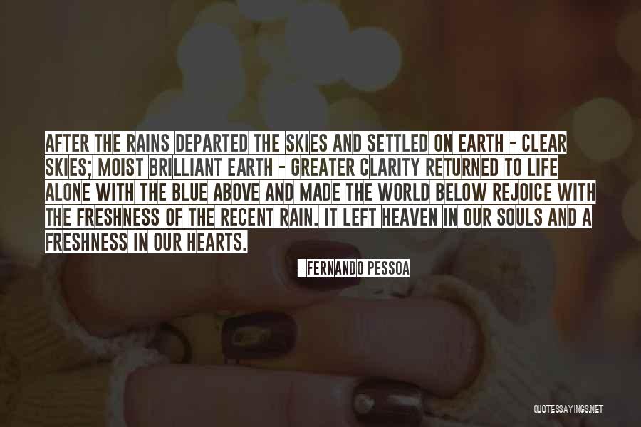 Clear Skies Quotes By Fernando Pessoa