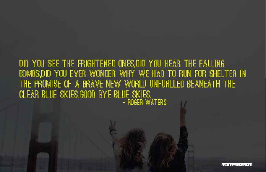 Clear Skies Quotes By Roger Waters Clear Skies Quotes By Roger Waters