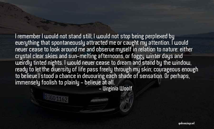 Clear Skies Quotes By Virginia Woolf Clear Skies Quotes By Virginia Woolf