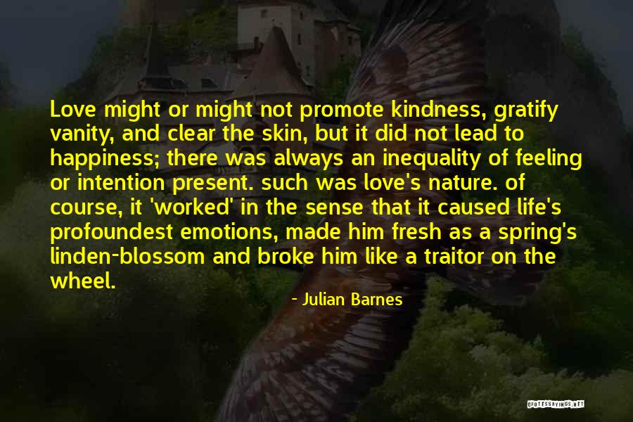 Clear Skin Quotes By Julian Barnes