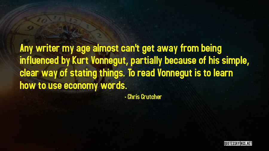 Clear Things Quotes By Chris Crutcher Clear Things Quotes By Chris Crutcher