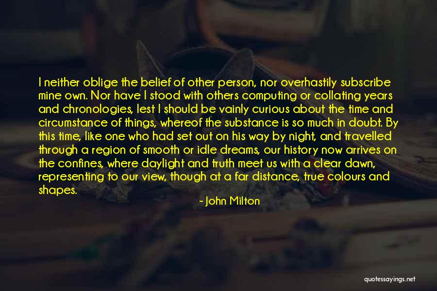 Clear Things Quotes By John Milton Clear Things Quotes By John Milton