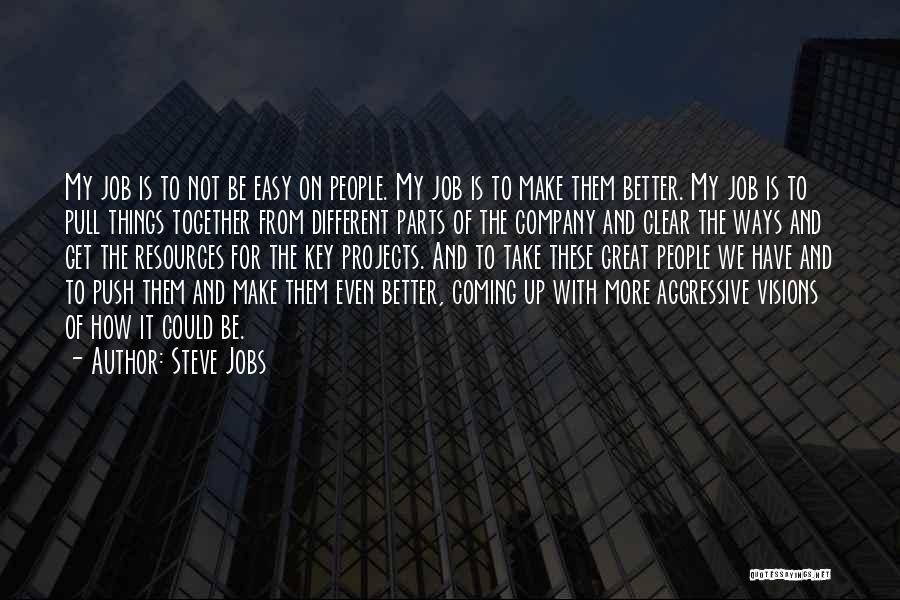 Clear Things Up Quotes By Steve Jobs