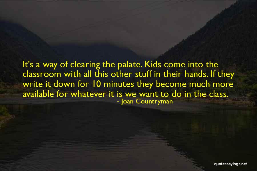 Clearing Quotes By Joan Countryman Clearing Quotes By Joan Countryman