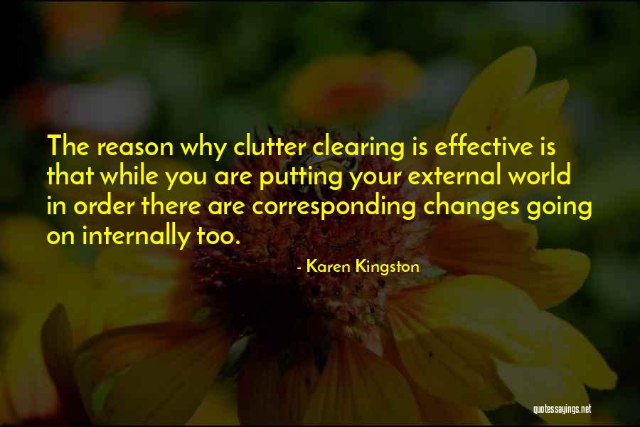 Clearing Quotes By Karen Kingston Clearing Quotes By Karen Kingston