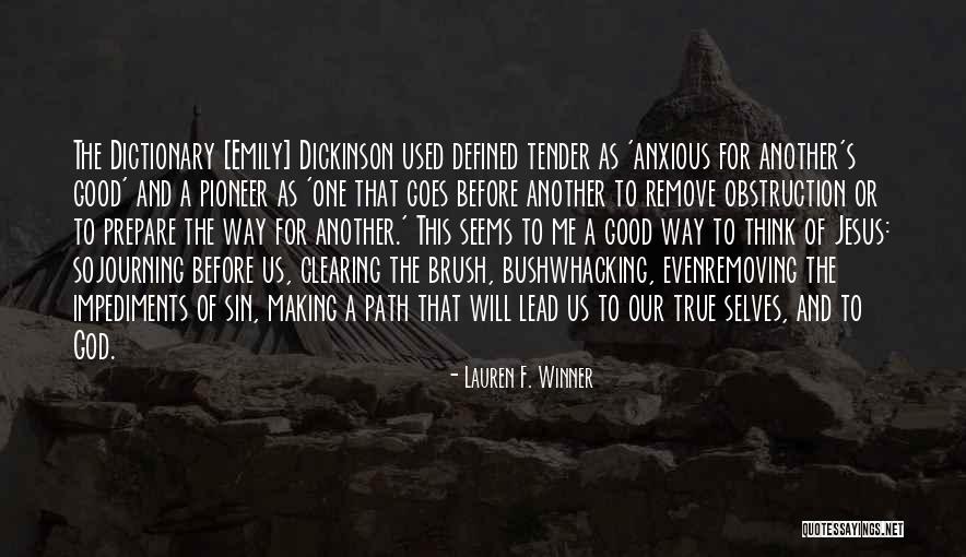 Clearing Quotes By Lauren F. Winner Clearing Quotes By Lauren F. Winner