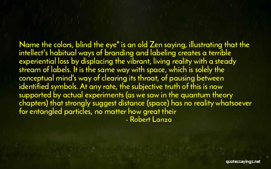 Clearing Space Quotes By Robert Lanza Clearing Space Quotes By Robert Lanza