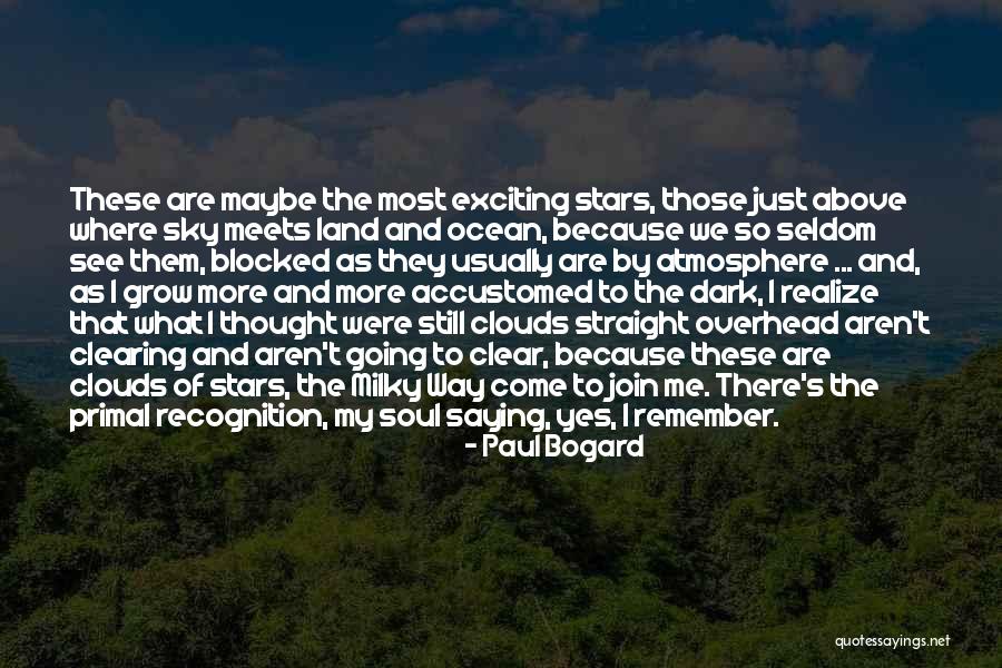 Clearing Things Out Quotes By Paul Bogard Clearing Things Out Quotes By Paul Bogard