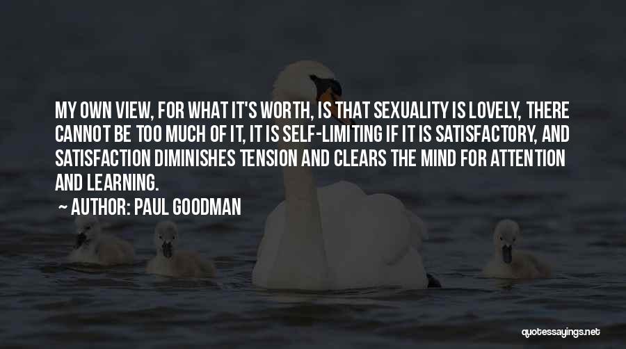 Clears Quotes By Paul Goodman
