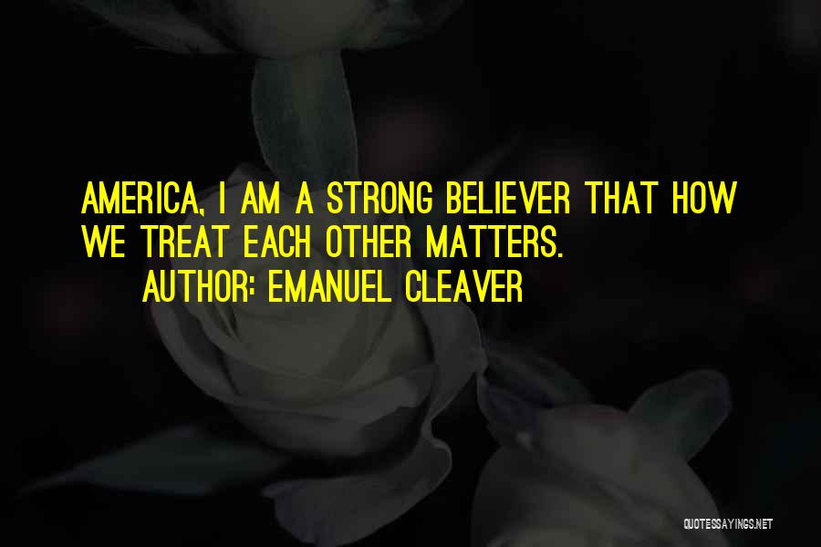 Cleaver Quotes By Emanuel Cleaver