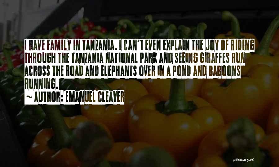 Cleaver Quotes By Emanuel Cleaver