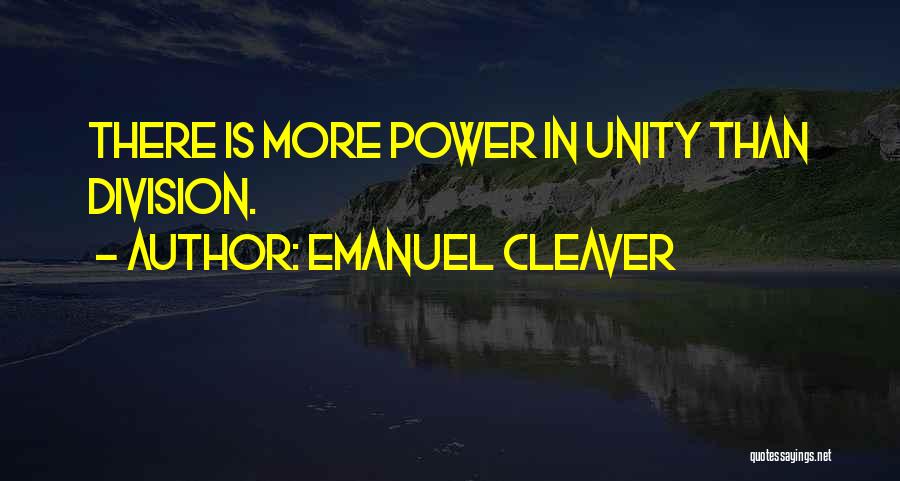 Cleaver Quotes By Emanuel Cleaver