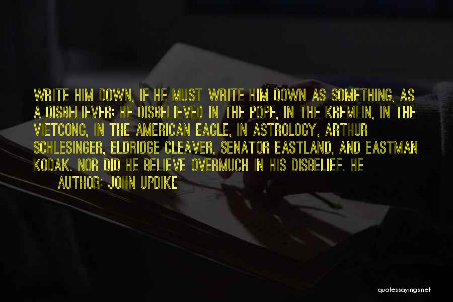 Cleaver Quotes By John Updike