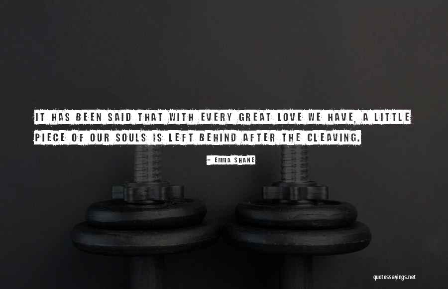 Cleaving Little Quotes By Emma Shane Cleaving Little Quotes By Emma Shane