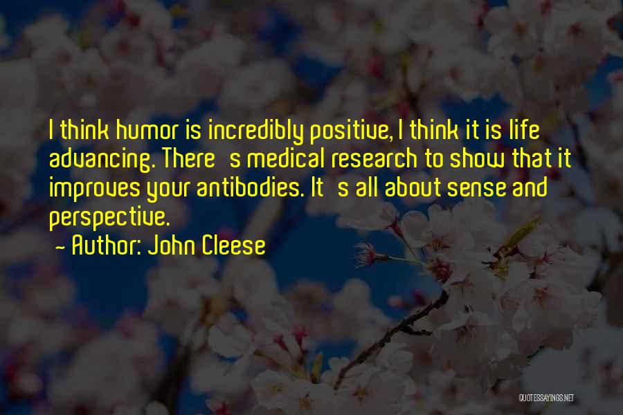 Cleese Life Quotes By John Cleese