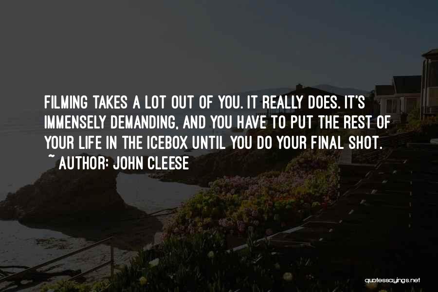 Cleese Life Quotes By John Cleese