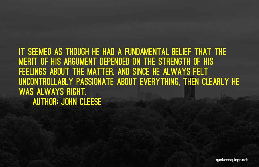 Cleese Quotes By John Cleese