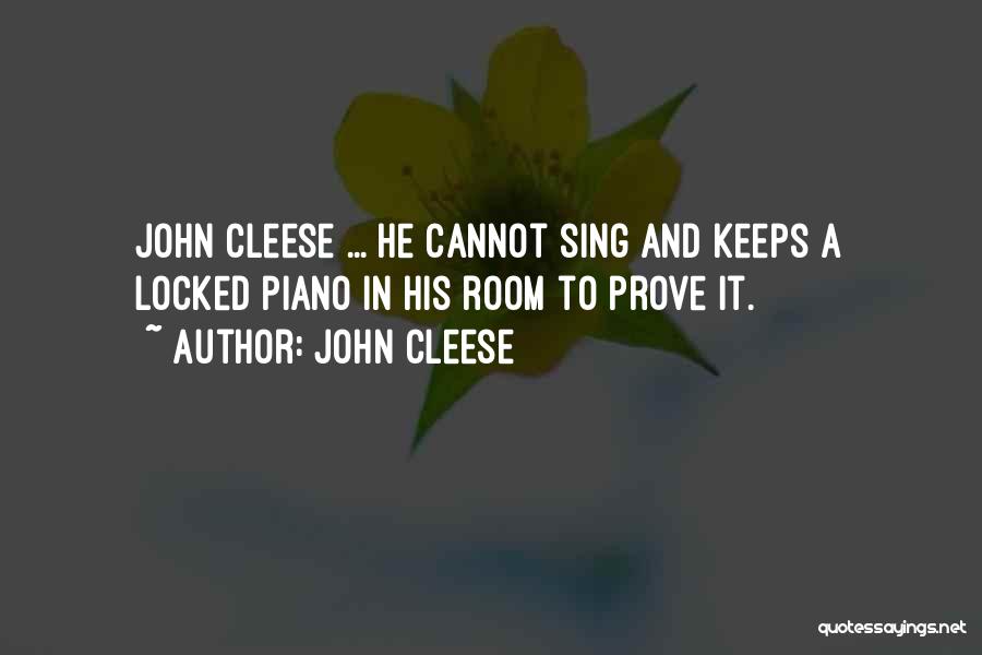 Cleese Quotes By John Cleese