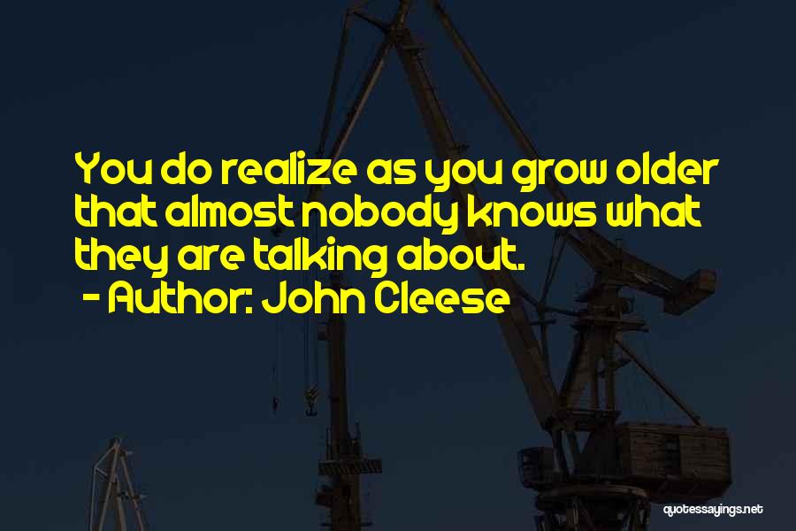 Cleese Quotes By John Cleese