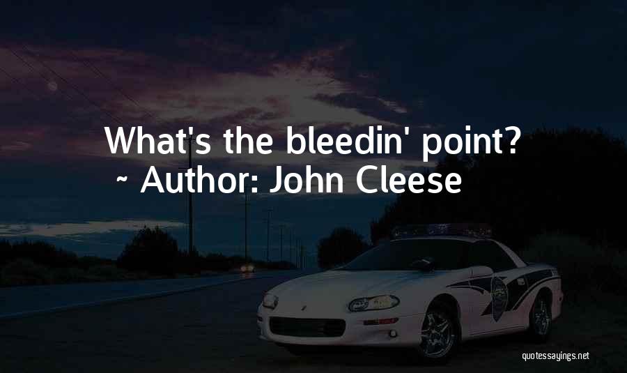 Cleese Quotes By John Cleese