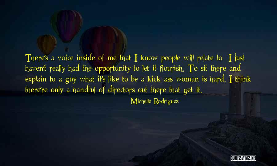 Clelland Hanner Quotes By Michelle Rodriguez Clelland Hanner Quotes By Michelle Rodriguez