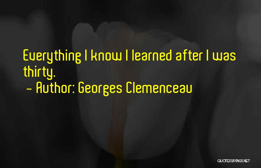 Clemenceau Quotes By Georges Clemenceau