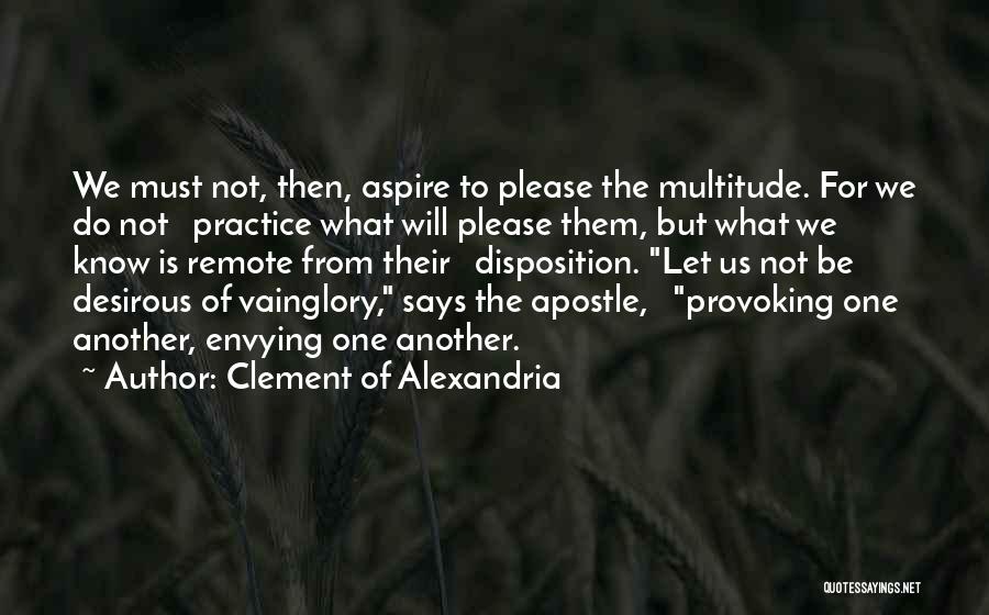 Clement Of Alexandria Quotes 1309077