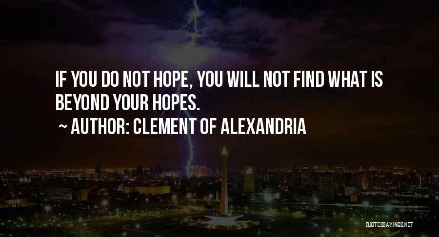 Clement Of Alexandria Quotes 1423031