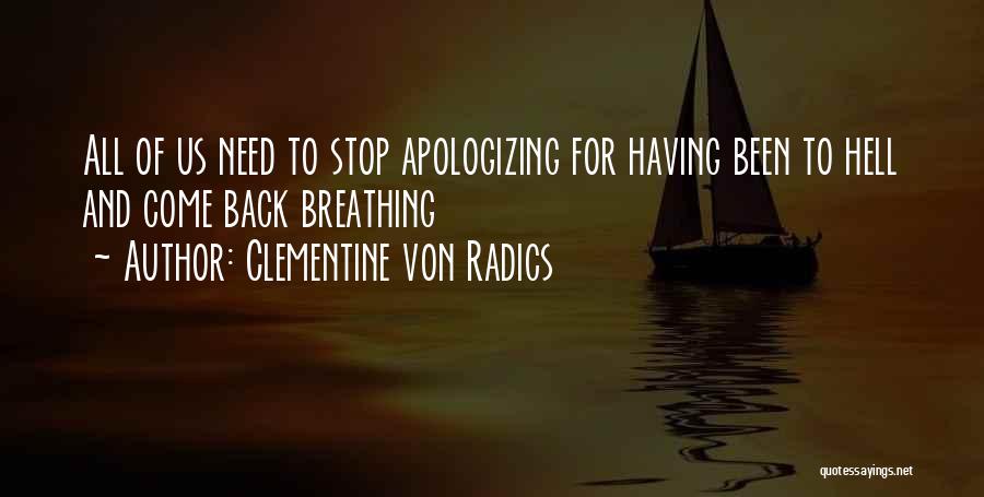 Clementine Von Radics Quotes 1353282