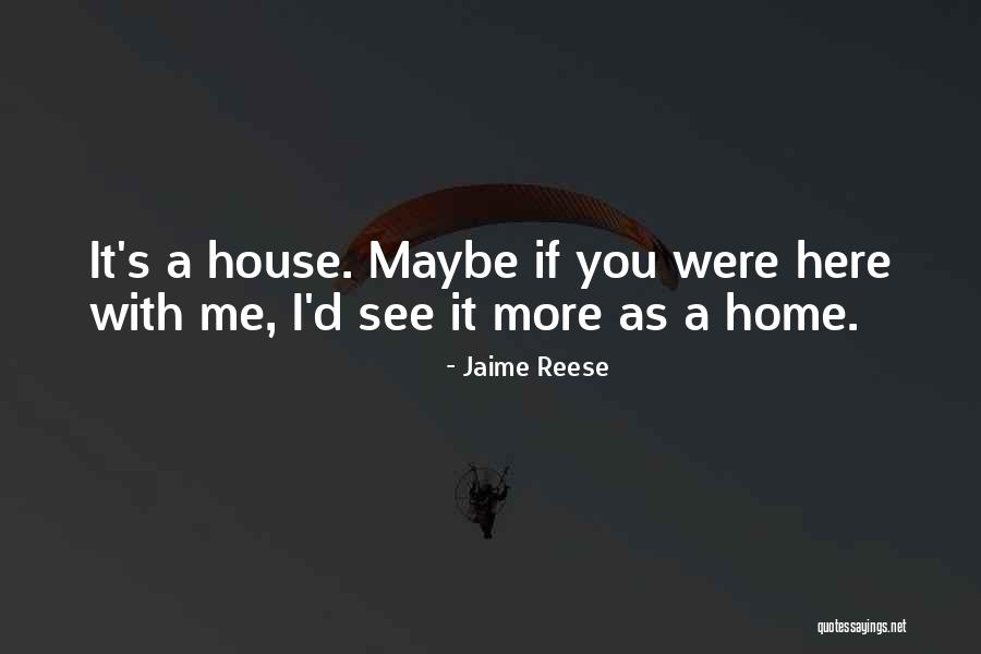 Clenching Hands Quotes By Jaime Reese